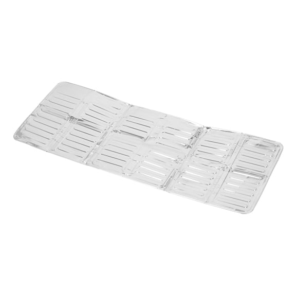 BOKYAN 3 Sided Splatter Screen Oil Barrier For Gas Stove, Foldable Anti Splatter Guard Shield To Protect Kitchen Walls And Surfaces From Grease, Silver, 11x12.8 in