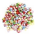 thumbnail image 1 of BOKYAN 300Pcs Wooden Ladybugs Landscape Simulation Tiny Crafts Scrapbooking DIY Decoration Accessories, 0.4 x 0.3 inches / 10 x 8mm Mini Beetle Embellishments Pack, 1 of 12