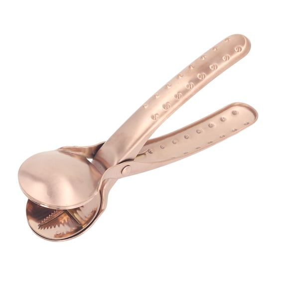 BOKYAN 304 Stainless Steel Chestnut Opener Rose Gold CrossShaped Nutcracker with Comfortable Grip, Portable & Versatile for Kitchen & Outdoor Use