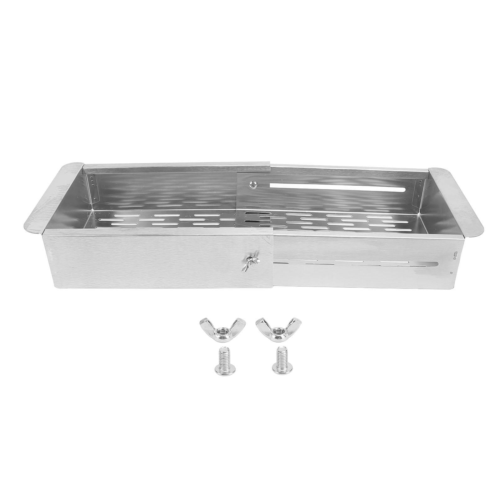 BOKYAN 304 Stainless Steel Retractable Sink Dish Drying Rack – Space‑Saving, Expandable, Multi‑Functional Kitchen Drainer