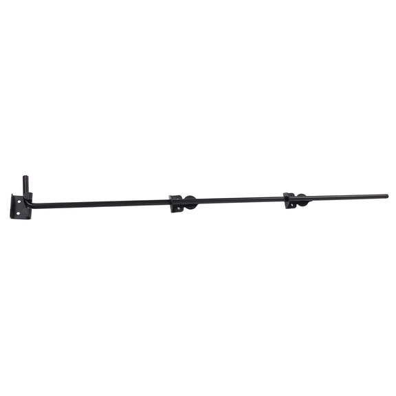 BOKYAN 36 Inches / 91.4 cm Gate Drop Rod Solid Steel Heavy Duty Cane Bolt Latch Gate Ground Stopper