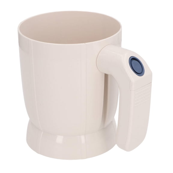 BOKYAN 4Cup Portable Electric Flour Sifter BatteryOperated, Washable, MultiUse Kitchen Sieve