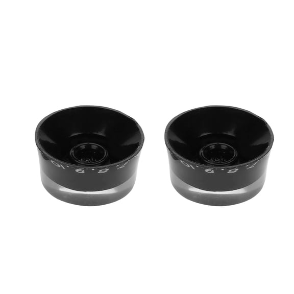 BOKYAN 4pcs Guitar Tone Speed Volume Control Knobs Replacement for Les Paul Electric Guitars, Black