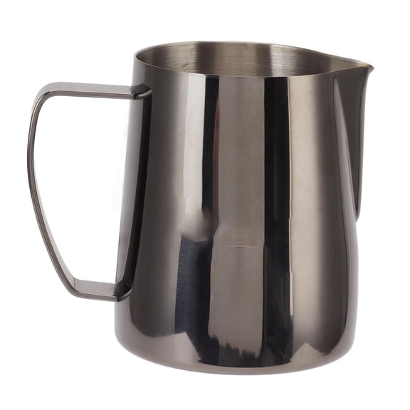 BOKYAN 600 ml 304 Stainless Steel Pull‑Flower Frothing Pitcher – Durable, Spill‑Proof, Multi‑Purpose Coffee & Milk Cup