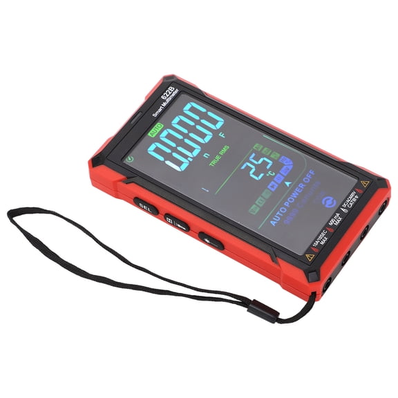 BOKYAN 622B Digital Multimeter Tester Smart Touch Screen High Accuracy Volt Amp Ohm Meter 16x9x6 in