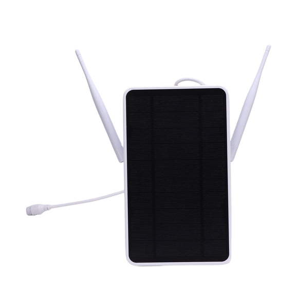 BOKYAN 6W Solar Powered 4G LTE Modem Router with 12000mAh Battery, IP66 Waterproof WiFi Repeater for Outdoor, Farm, RV, and Remote Sites - EU Plug (9.25 in / 23.5 cm)