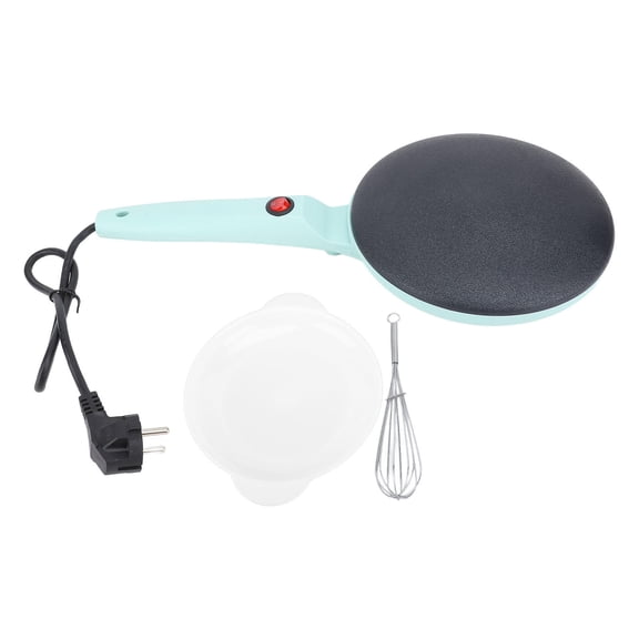 BOKYAN 8inch Electric Crepe Maker NonStick, AutoTemperature Control, 20Second Prep, EasyClean, Compact Breakfast Pan