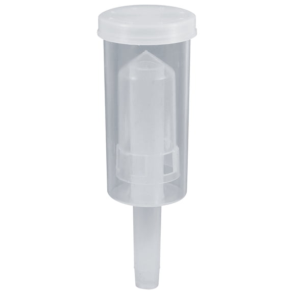 BOKYAN Airlock One Way Exhaust Water Sealed Check Valve for Wine Fermentation Beer Making Brewing Equipment, Highly Durable PP Plastic Construction, Compact Size (5.9 inches / 15 cm)