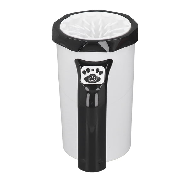 BOKYAN Automatic Dog Paw Cleaner, Portable Rechargeable Electric Pet Foot Washer for Medium and Large Dogs, Hand-Operated Split Design, Pet Bath Accessory, 7.5 in / 19 cm