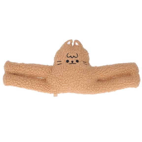 BOKYAN Baby Door Stoppers – Soft Cartoon Doll Anti‑Collision & Anti‑Pinch Hand Protector for Household Doors, Brown Cat Design