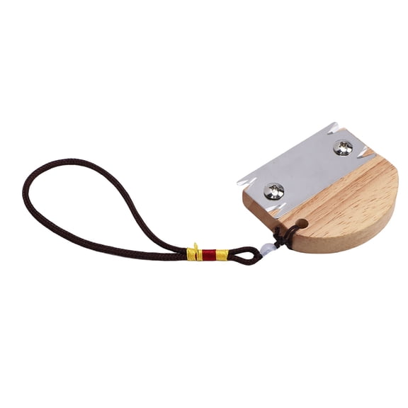 BOKYAN Banding Trimmer Veneer Side Edging Band Cutter Tool, Manual Woodworking Flush Edge Trimmer with Wooden Handle, Includes 2 Replacement Blades and Storage Box for DIY Wood Edge Banding Projects