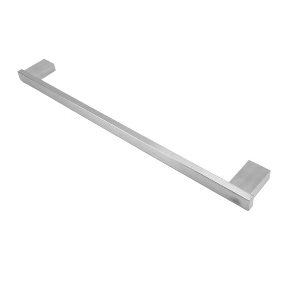 BOKYAN Bathroom Towel Bar Brushed Chrome Plated 304 Stainless Steel Rust Proof Simple Towel Rod Rack For Home Hotel Washroom Wall Mounted 23.62 inches / 60 cm