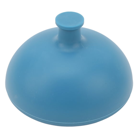 BOKYAN Blue Silicone Palm Chest Percussion Cup, Portable Pressure Drum Massage Physical Therapy Device for The Inability to Expectoration, Sputum Relief, and Back Pain, 4.0 x 2.7 Inches