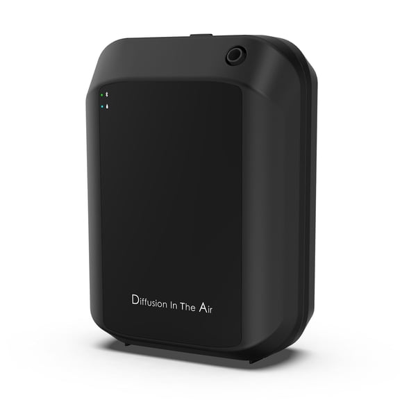 BOKYAN Bluetooth Smart Scent Air Machine, 150ml Essential Oil Diffuser, APP Control Wall Mountable Fragrance Diffuser for Home, Hotel, Spa, Black (7.2 in / 18.4 cm)