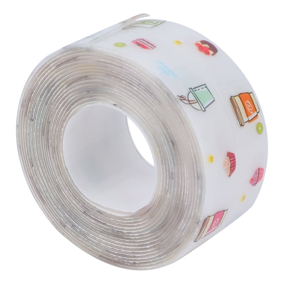 BOKYAN Caulk Strip Self Adhesive Waterproof Tape for Kitchen Bathroom Sink Basin Edge Sealing, PVC Acrylic Transparent Sealing Strip, 1.5 inches / 38 mm x 10.5 ft / 3.2 m