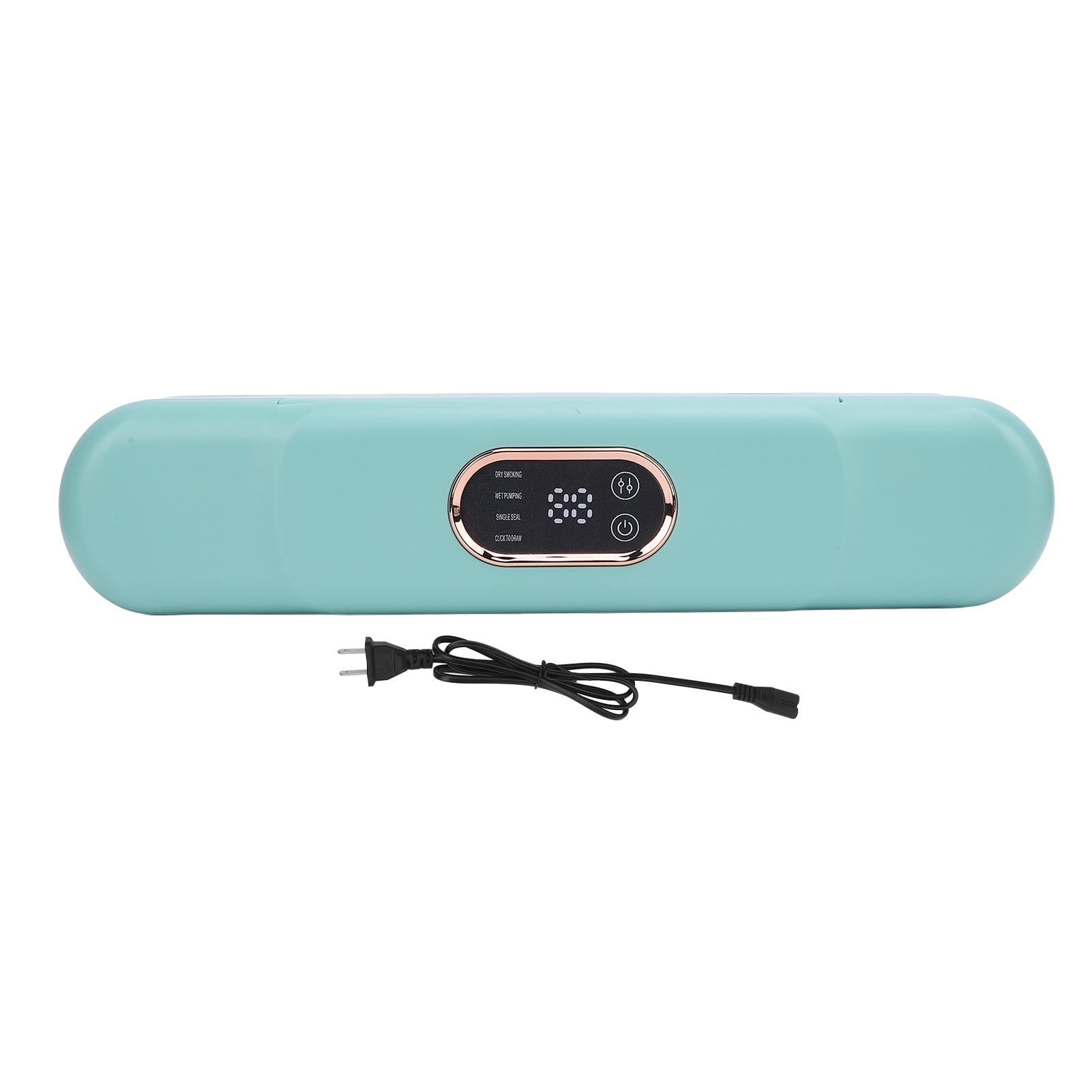 BOKYAN Compact LCD Vacuum Sealer – Powerful Suction, Portable Design, 10‑Bag Seal, Ideal for Home Food Storage