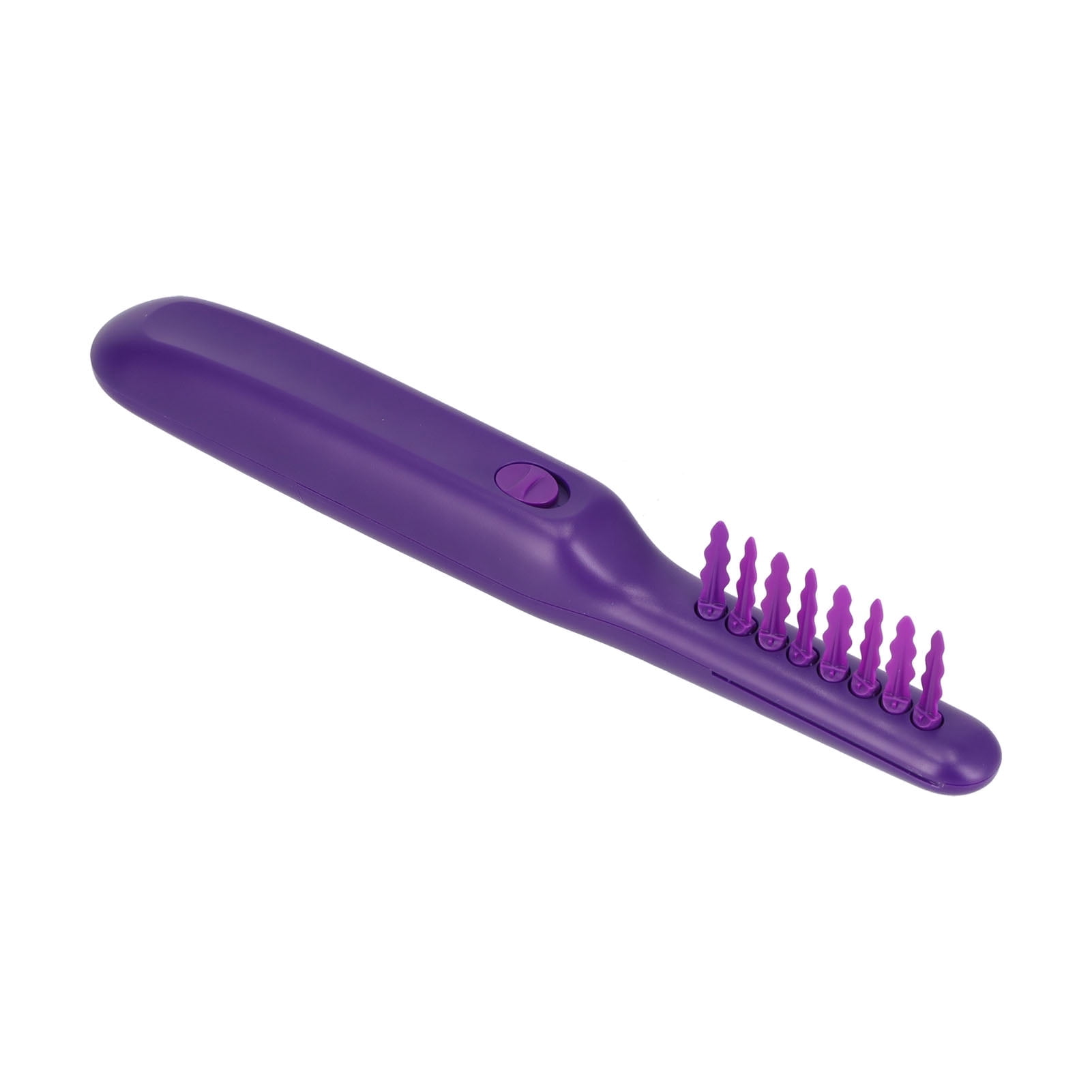 BOKYAN Detangling Brush Purple Anti Knotting Portable Rotatable Wet Dry Dual Use Hair Comb for Home 10.4 inches / 26.5 cm ABS Material No Battery Included