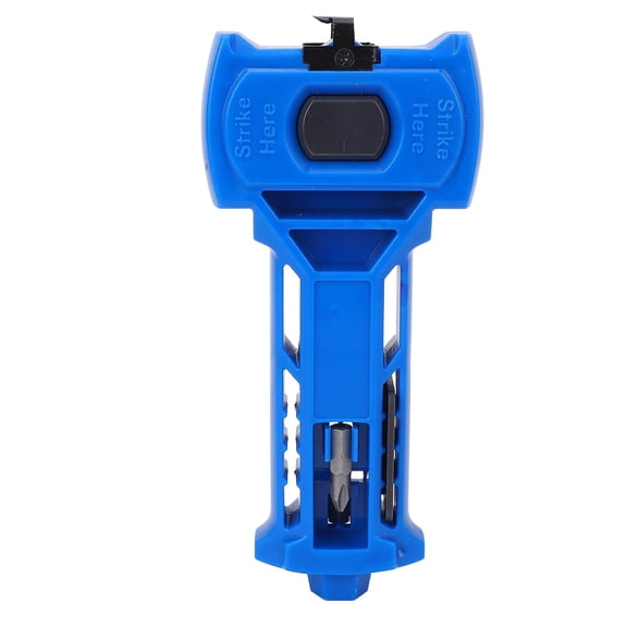 BOKYAN Door Latch Mortise Tool Built-in Scoring Chiseling Tools, Door Latch Installation Kit for 1-3/8 in (3.5 cm) or 1-3/4 in (4.4 cm) Thick Doors, Blue