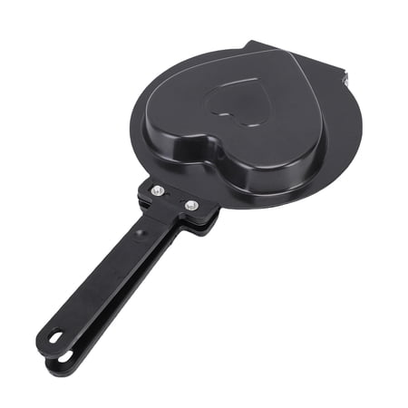 BOKYAN Double-Sided Pancake & Cake Griddle – Ti-Steel, Non-Stick, Quick Flip, Versatile Breakfast & Dessert Pan, Black