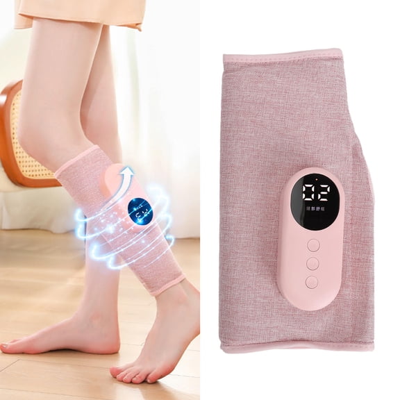 BOKYAN Electric Cordless Calf Massager with 3Level Heat, AutoShutdown, 15Min Timer Leg Fatigue Relief & Slimming
