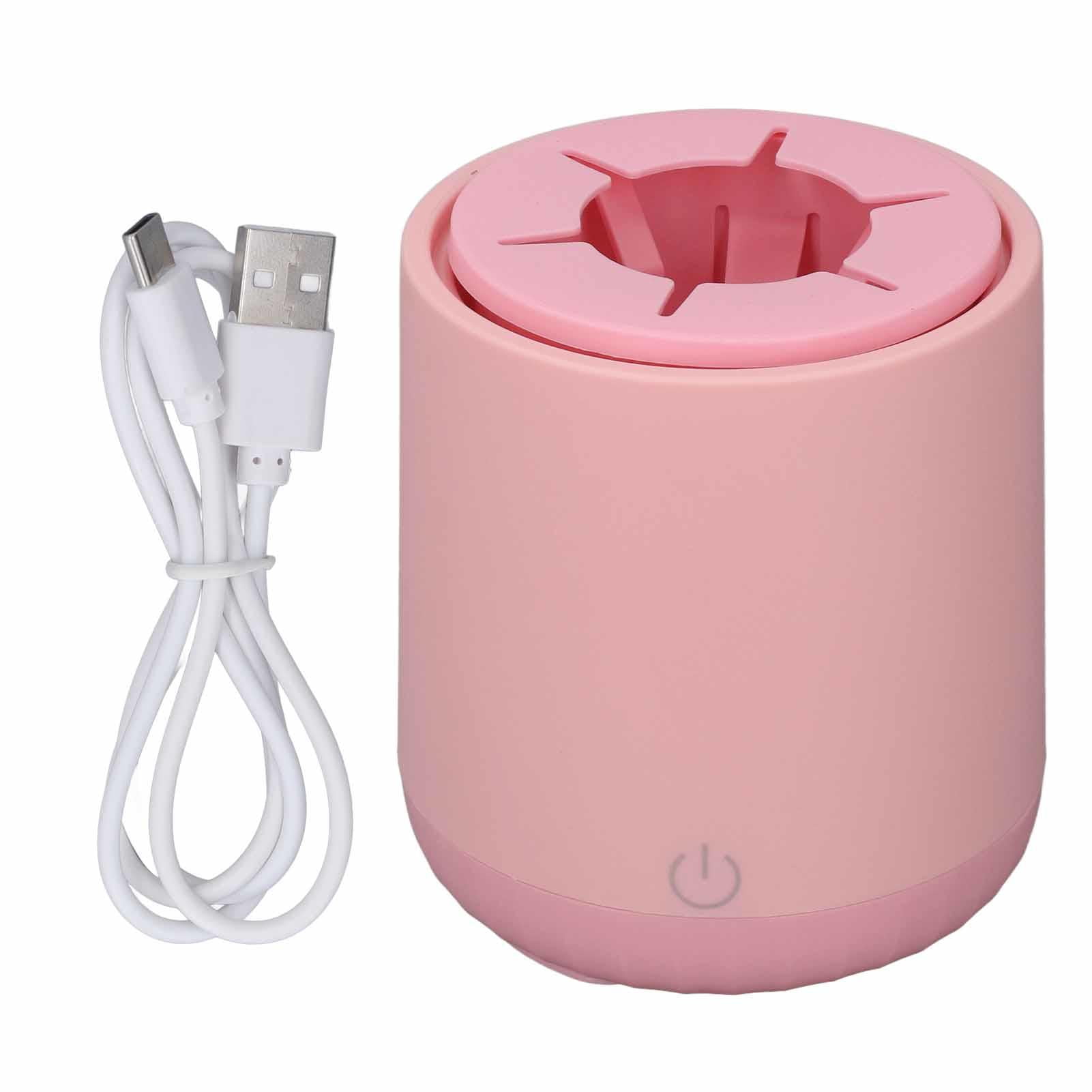 BOKYAN Electric Milk Bottle Shaker – USB Rechargeable, Large Capacity, Portable, Pink