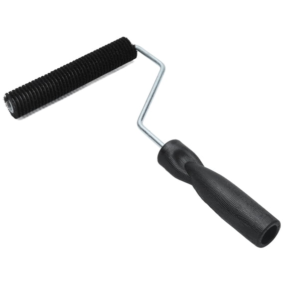 BOKYAN Fiberglass Roller 1.1x5.9 inches / 28x150 mm Aluminum Alloy Bristle Laminating Bubble Tool for Resin Coating