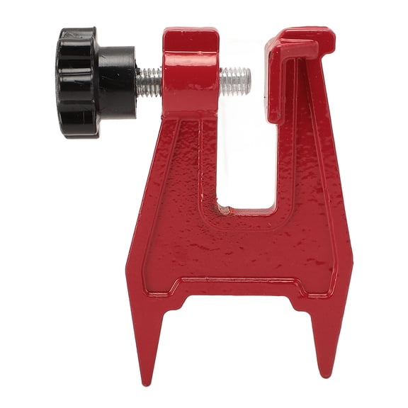 BOKYAN Filing Stump Vise Chainsaw Sharpener File Guide Vise Mounting Kit, Portable Aluminum Alloy Tool for Outdoor Chain Sharpening, 4.9 x 2.2 inches / 12.5 x 5.5 cm