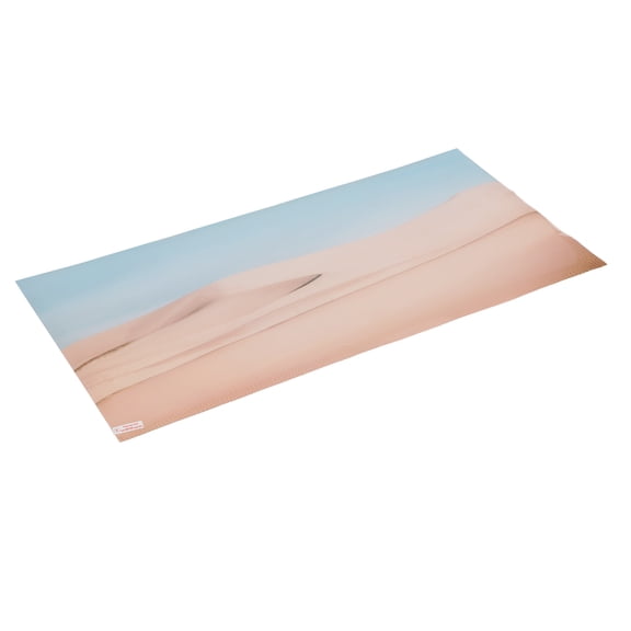 BOKYAN Fish Tank Background Picture PVC Self Adhesive 3D Effect Aquarium Underwater Backdrop Decoration, 24x12 inches / 61x30 cm, Vibrant Desert Theme For Freshwater And Marine Environments