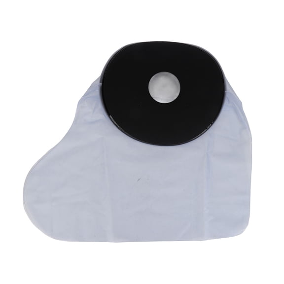 BOKYAN Foot Shower Cover Waterproof Elastic Opening Transparent Ankle Cast Sleeve for Post-Surgery Bathing, Strong Sealing Performance, 13.8 inches / 35 cm, Black Ringless Protector