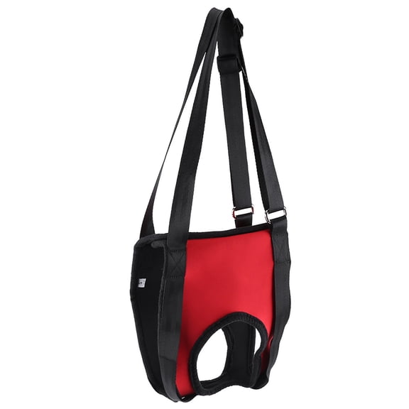 BOKYAN Front Dog Leg Support Harness Walking Aid Lifting Pulling Vest for Old & Injured Dogs, Size S, Red