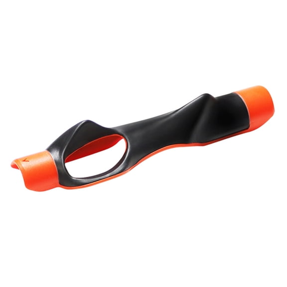BOKYAN Golf Grip Trainer Posture Correction Aid Practice Golf Swing Trainer, 6.3 inches / 16 cm, Orange