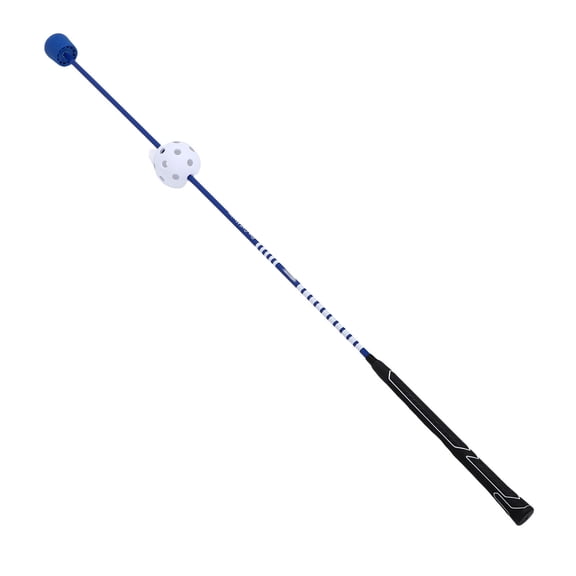 BOKYAN Golf Swing Training Aid Grip Trainer for Warm Up Indoor Practice Strength Tempo Chipping Hitting 44.49 inches / 113 cm Fiberglass Rod Swing Trainer