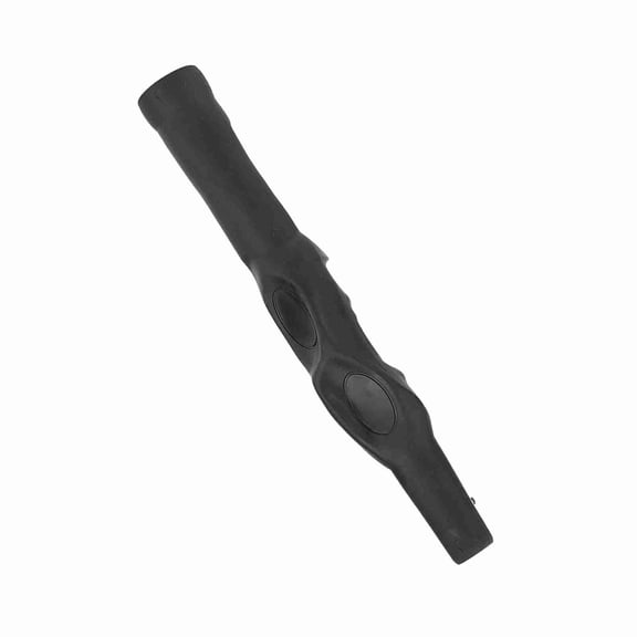 BOKYAN Golf Training Aid Club Handle for Swing Grip Posture Correction, Ambidextrous Rubber Trainer Attachment for Muscle Memory, Precision Placement & Straighter Shots (9.6 in / 24.5 cm), Black