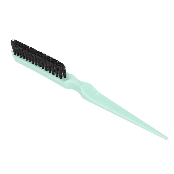 BOKYAN Hair Teasing Brush for Men and Women, Salon Nylon Rat Tail Back Combing Styling Tool, 9.06 inches / 23 cm, Green