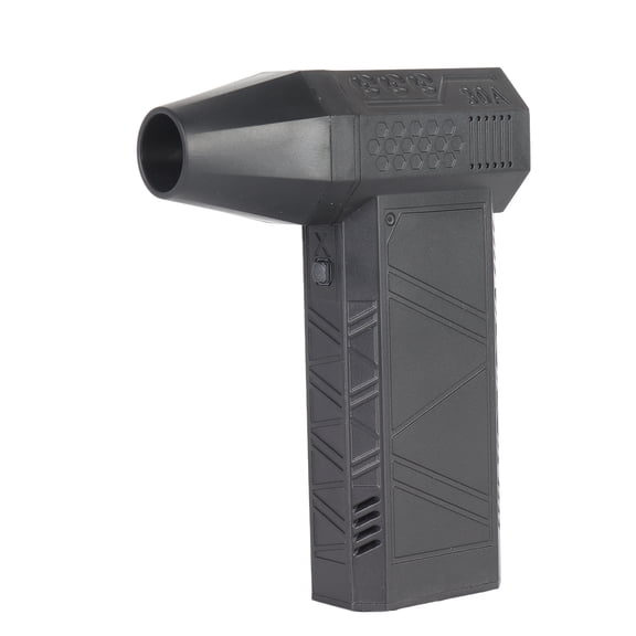 BOKYAN Handheld Jet Fan 130000 RPM High Speed Brushless Motor Cordless Multifunctional Portable Turbo Fan Built-in 4000mAh Battery Black Edition (7.48 inches / 19.00 cm)