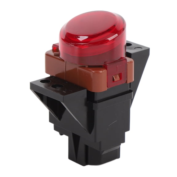 BOKYAN Hazard Switch Button 35510-SNA-003 Replacement Hazard Warning Switch for Honda Civic FD1 FD2 Type R 2006 2007 2008 2009 2010 2011 Red Light Dashboard Parts