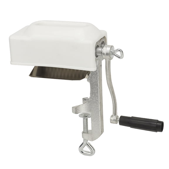 BOKYAN Heavy Duty Clamp On Meat Tenderizer Cuber Machine Cast Iron Meat Tenderizer Tool Meat Grinder Attachment Flatten Tool For Commercial Or Residential Use 10 inches / 25.4 cm