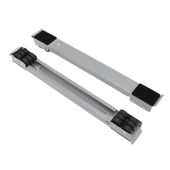 BOKYAN Heavy Duty Extensible Appliance Roller Retractable Base with 300KG Load Capacity Dual Row 24 Wheels Furniture Dolly Slider for Washing Machine Refrigerator Dryer 17.7-27.6 inches / 45-70 cm