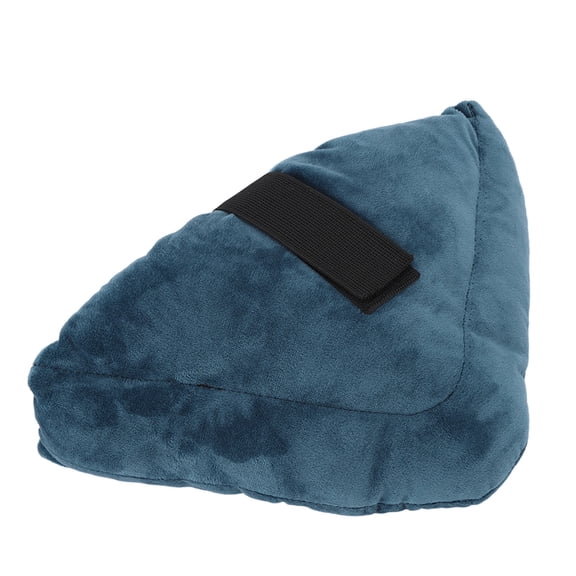 BOKYAN Heel Cushion Protector Thick Soft Pain Relief Pillow for Pressure Sores Bedsores Decubitus Ulcers Blue 9.1 in / 23.1 cm