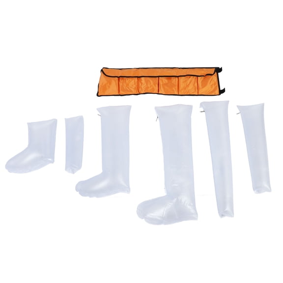 BOKYAN Inflatable Plastic Splint Kit Emergency Bone Fixation Support Reusable Waterproof Splint for Outdoor Sports First Aid