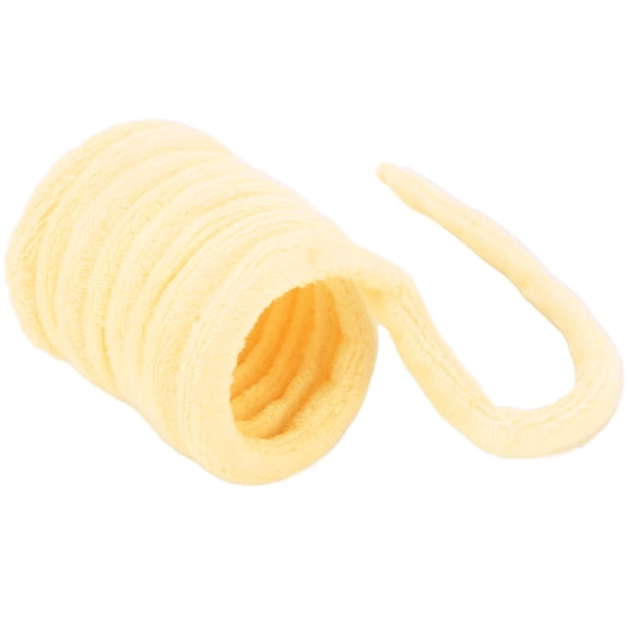 BOKYAN Interactive Yellow Cat Spring Toy – Safe, Non‑Toxic, Chewable Plush for Kittens and Small Cats