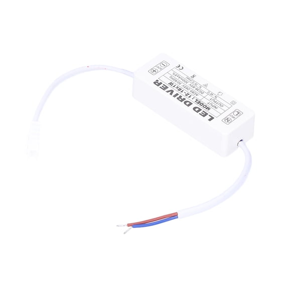BOKYAN LED Driver 12-18X1W Constant Current 300mA LED Transformer Heat Dissipation Short Circuit Protection Insulated Power Supply Adapter (3.2 x 1.1 x 0.8 in / 8.2 x 3 x 2 cm)