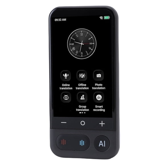 BOKYAN Language Translator Device 139 Online 20 Offline Languages Portable WiFi Record Photo AI Voice Translator