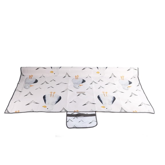 BOKYAN Large AntiSlip High Chair Splat Mat Waterproof, Washable, MultiPurpose Baby & Toddler Mat for Dining, Play & Picnic