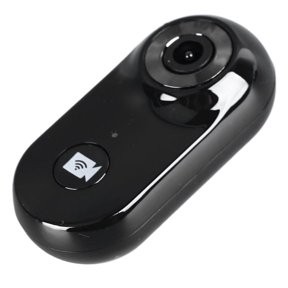 BOKYAN Micro Mini Camera Wireless WiFi HD Video Recorder 1080P Thumb Camera for Sports Motorcycle Riding Pet Surveillance Loop Recording, Black (10 inches / 25.4 cm)