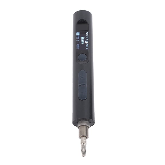BOKYAN Mini Electric Screwdriver Set, High Accuracy Torsion Power Repair Tool Kit for Phone & Electronics, 280mAh Built-In Battery, Black