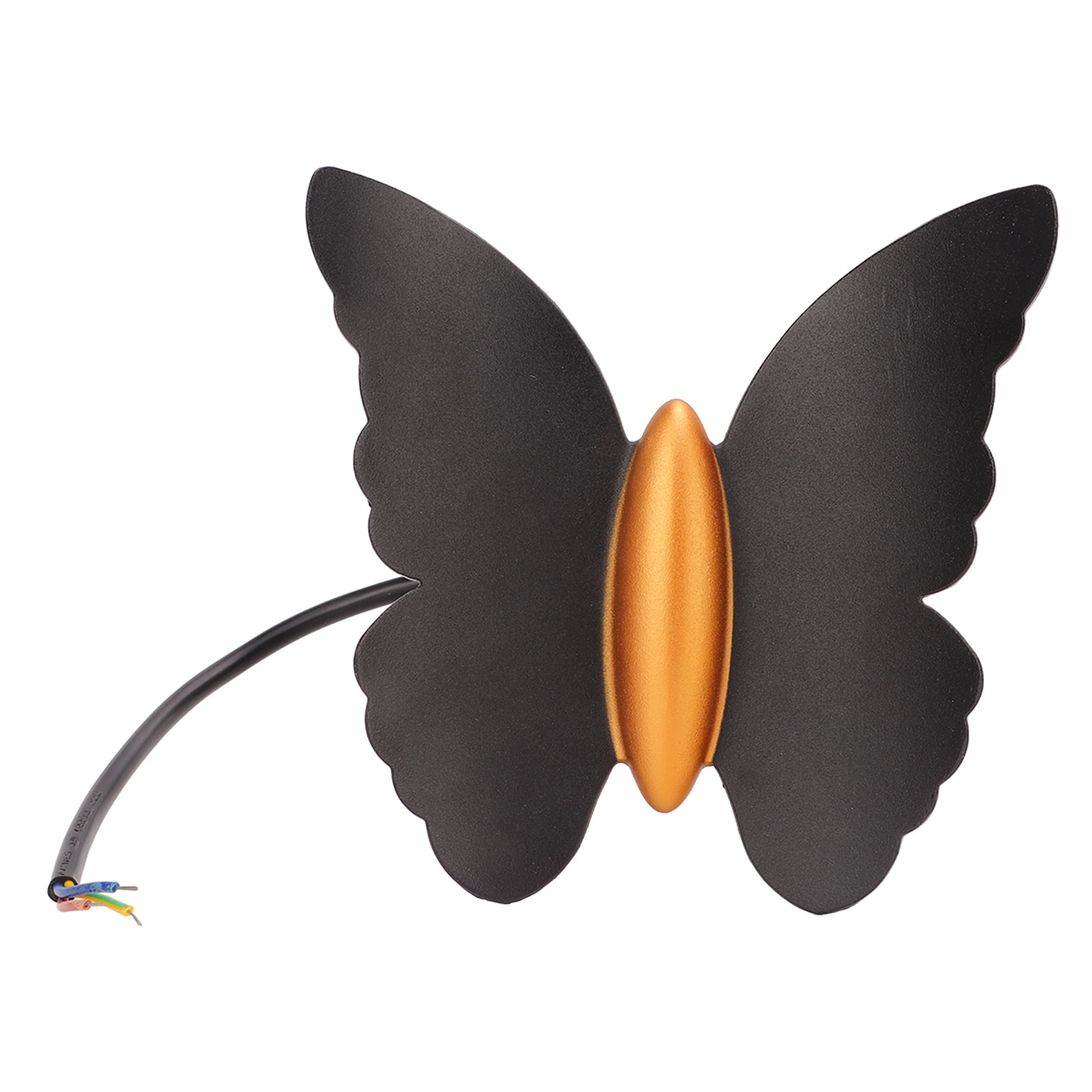 BOKYAN Outdoor Waterproof Wall Lamp IP65 LED Modern Decorative Light 6W Warm Lighting Aluminium Fixture for Garden Porch Bedroom Black