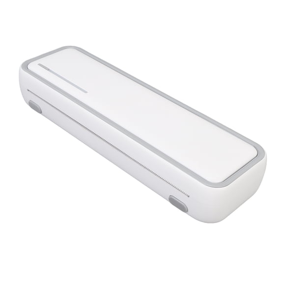 BOKYAN Portable A4 Thermal Printer, Wireless Inkless Printing Machine with USB and Bluetooth Connectivity, 203dpi Resolution, Includes 5.2m Paper Roll for Web, Text, and Picture Printing, White