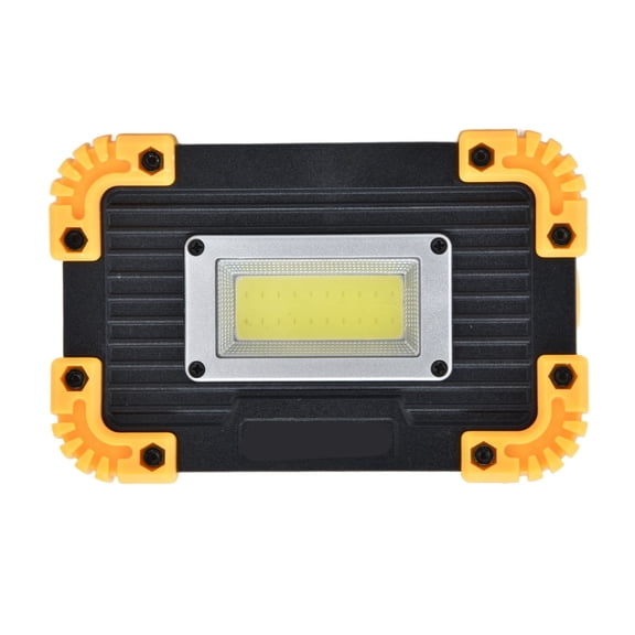 BOKYAN Portable LED Work Light Multifunctional COB Flood Light for Outdoor Camping Emergency Tent Lamp Battery Operated Compact Design Ultra Bright White Light (4.7 inches / 12 cm)