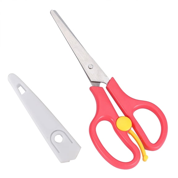 BOKYAN Portable Stainless‑Steel Food & Vegetable Scissors – Rust‑Proof, Slip‑Proof PP Handle, Safe Obtuse‑Angle Design, High‑Hardness Blade, Compact Scabbard for Easy Carry